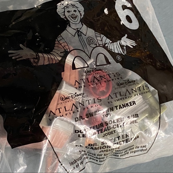 McDonald's Disney Atlantis: Lost Empire #2 #6 Toys - Picture 3 of 4